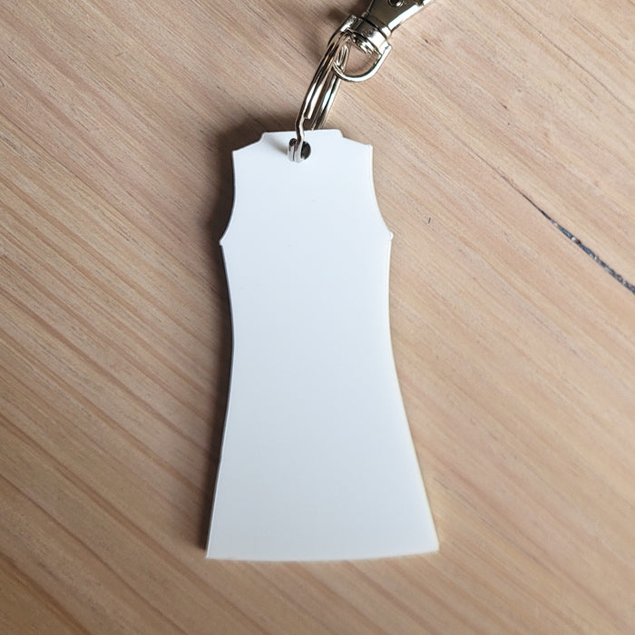 Netball / Sports Dress Keyring