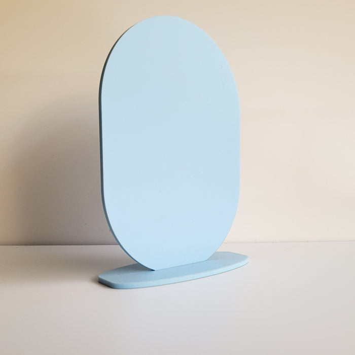 A6 Acrylic Oval Sign + Base