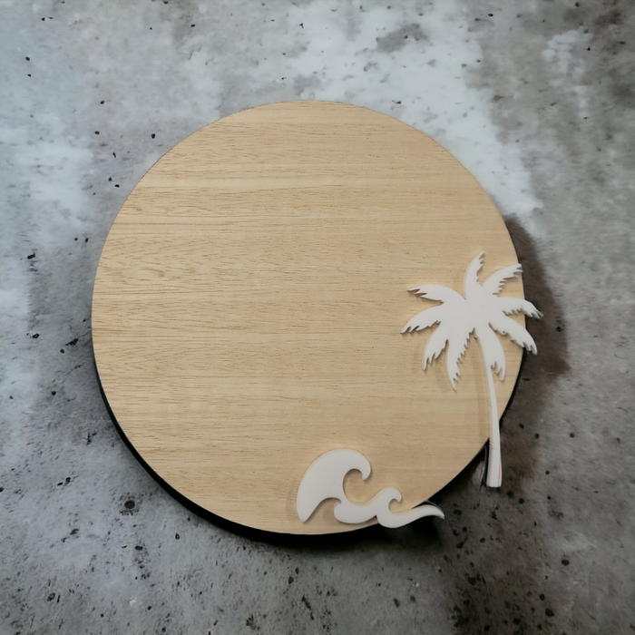 3D Palm Plaque