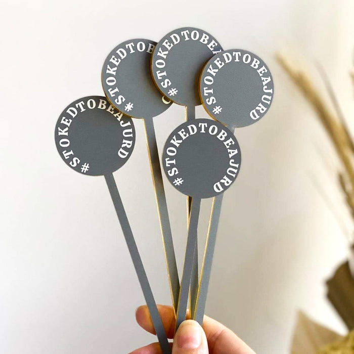 Cocktail | Drink Stirrer | Round - Long